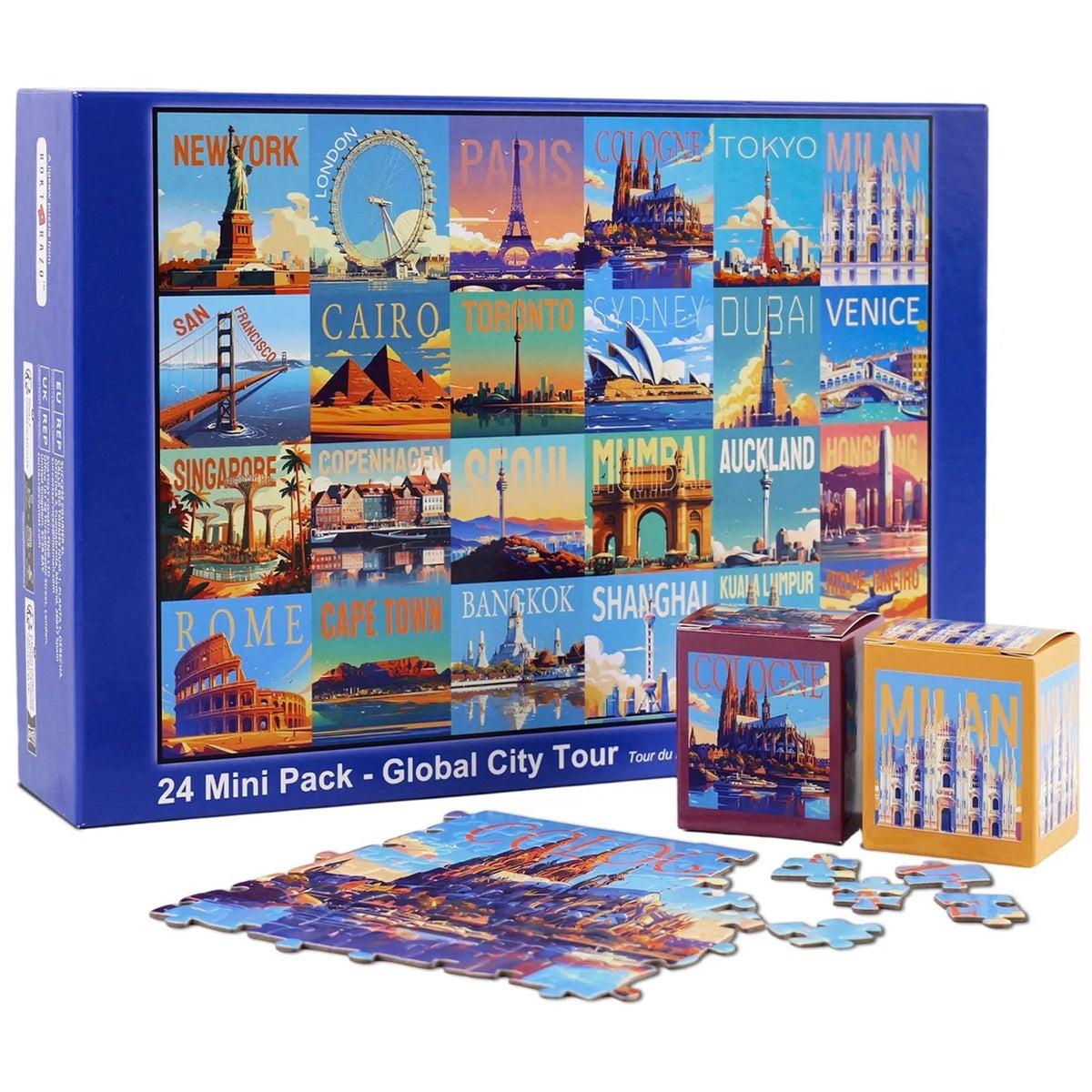 Travel Puzzle Advent Calendar 2026
