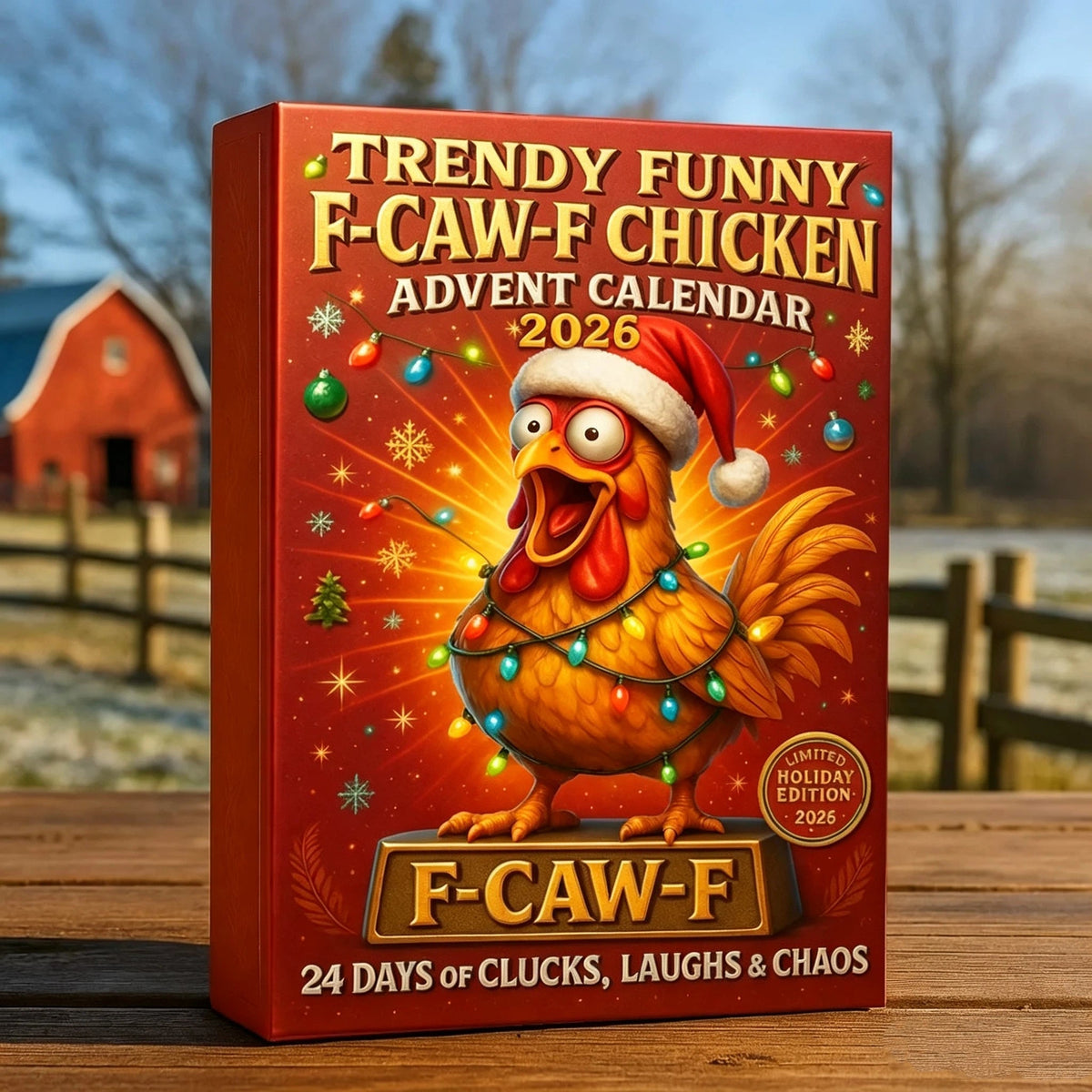 F-Caw-Fのニワトリ アドベントカレンダー 2026 限定版