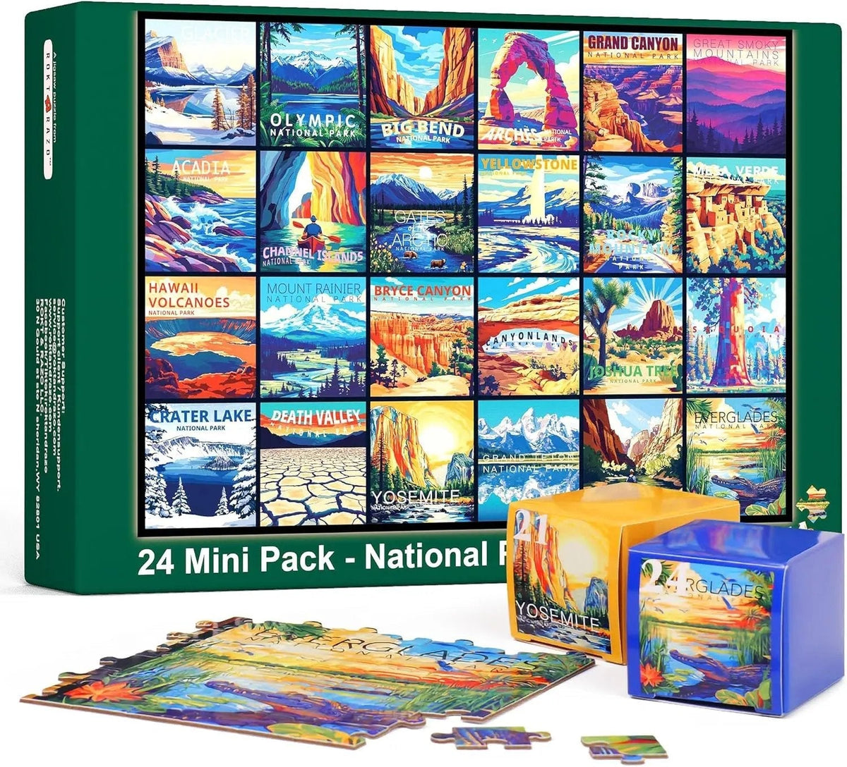 Travel Puzzle Advent Calendar 2026